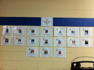 Member Name Recognition Wall